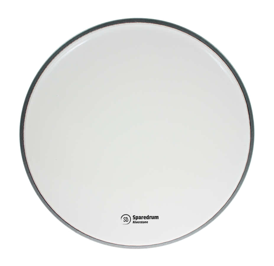 AS12SW - 12" ALVERSTONE 1-PLY SMOOTH WHITE DRUMHEAD - 10 MIL