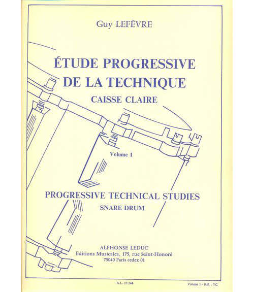 Lefevre G. - Progressieve studie van de techniek Deel 1 - Kleine trom