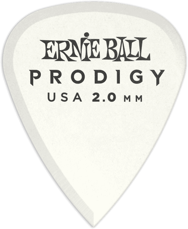 Plectrums Prodigy Zakje van 6 Wit 2mm