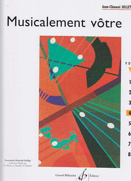 Billaudot Jollet JEAN-clement - Musicalement Votre Vol.4