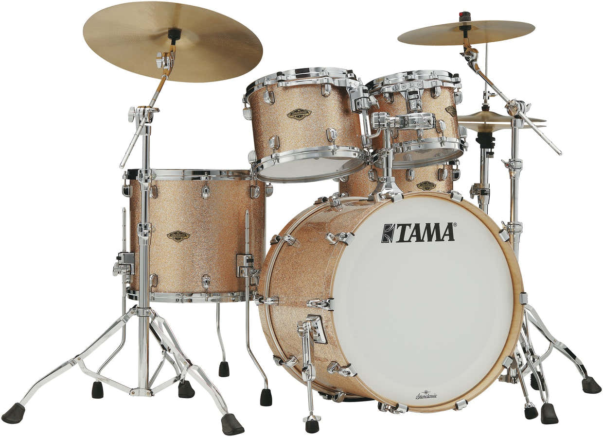 WBR42S-VCS - Starclassic Walnut/Birch Stage 22" Vintage champagne met glinstereffect