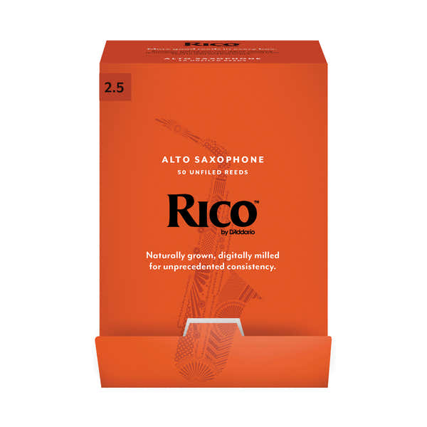 RJA0125-B50 - RIETEN VOOR ALTSAXOFOON RICO PAR - 2 - AANTAL PER VERPAKKING50