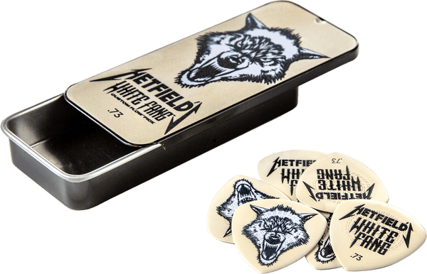 Dunlop 6 x 0,73mm White Fang Blik