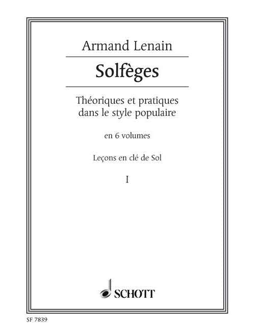 Lenain Armand - Solfège Deel 1