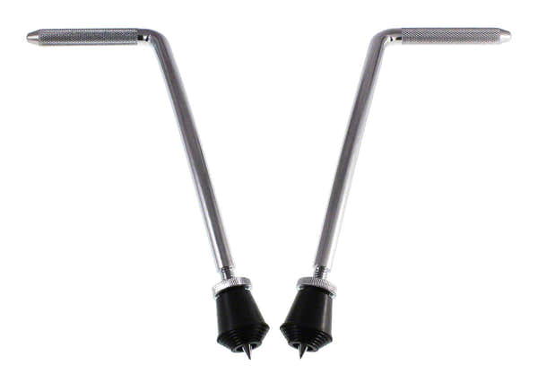BDS7-105 Gebogen basdrumsporen 10,5 mm (x2)