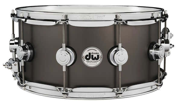 Satijnzwart op messing 14x6,5