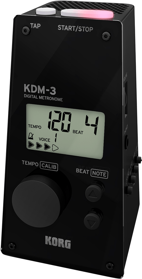TRADITIONAL METRONOMES BLACK WITH RESONANT LOUDSPEAKER