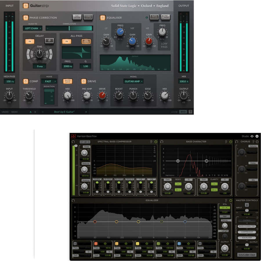 Bass Flow- en Guitarstrip-bundel