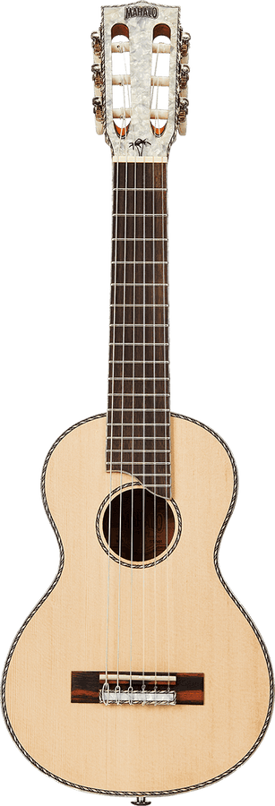 Guitalele Naturel Parelhoofd + Hoes
