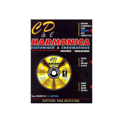 Paul Beuscher Publications CD à l'Harmonica