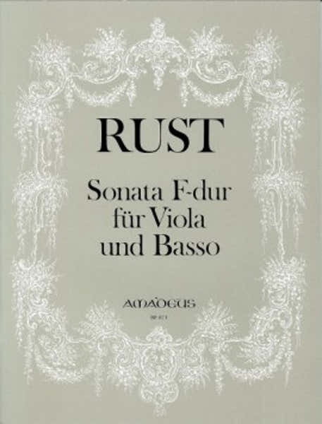 Rust F.W. - Sonata In F-dur - Alto & Piano