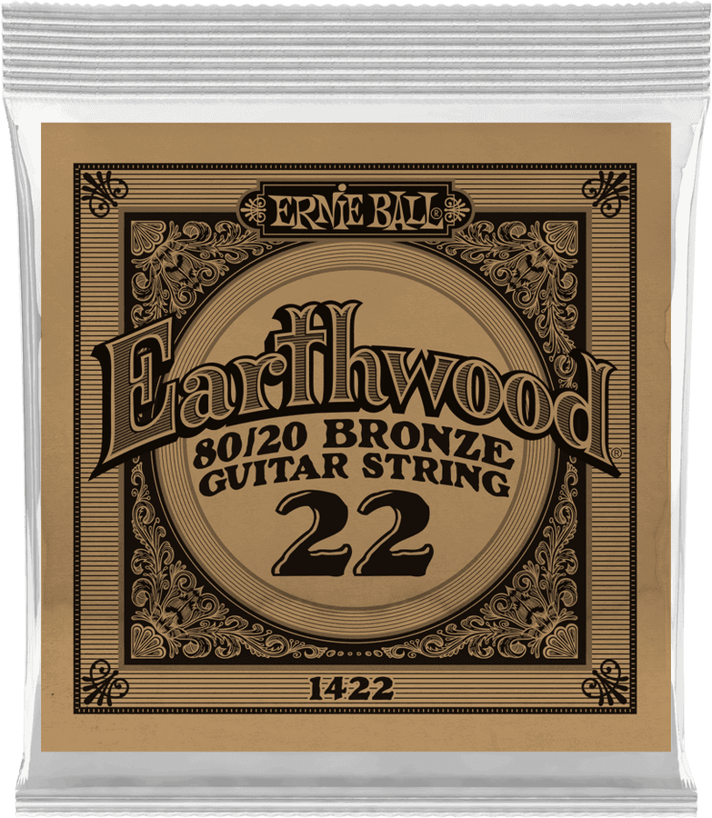 .022 EARTHWOOD 80/20 BRONZE ACOUSTIC GUITAR STRINGS