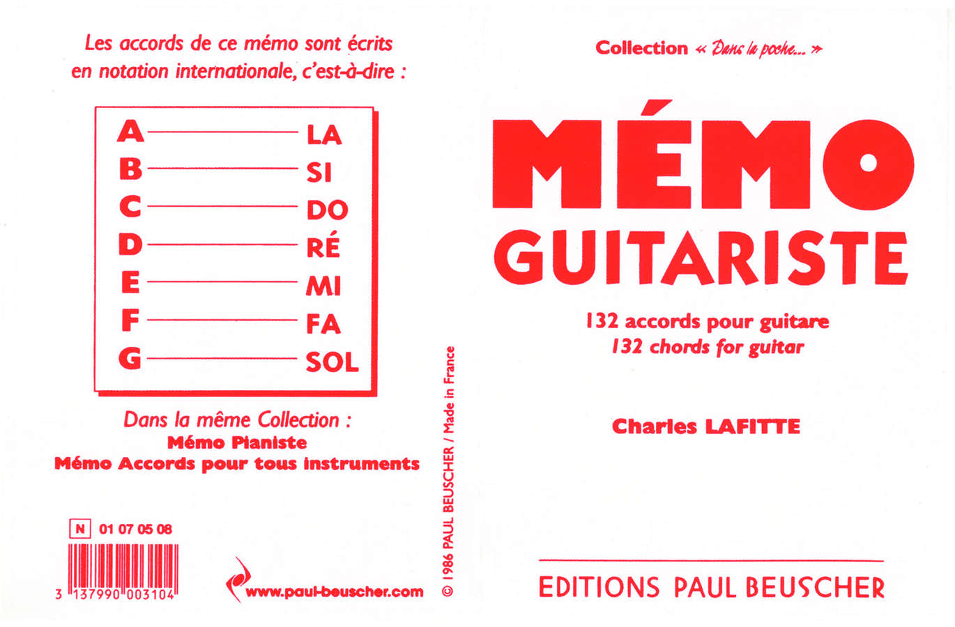 Memo van de gitarist