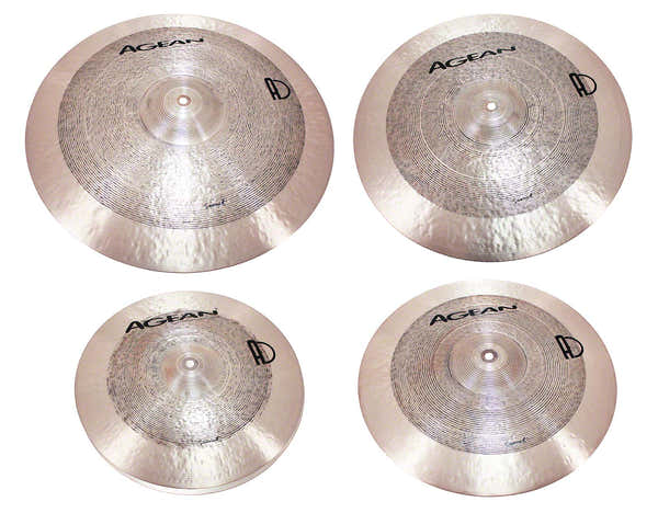 Agean 4X CYMBAL SET 14-16-18-20 SAMET - B20 BRONZE