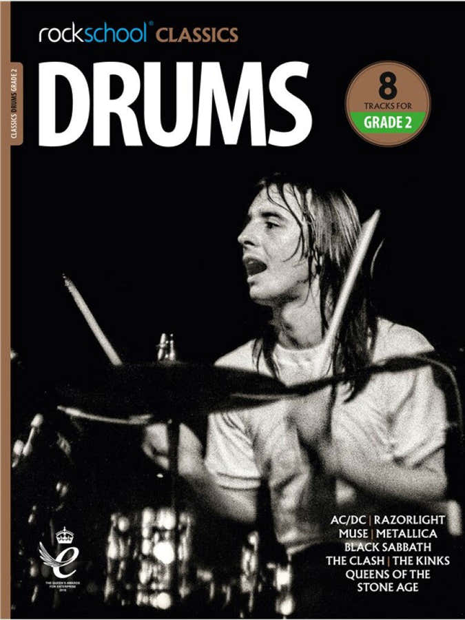 ROCKSCHOOL CLASSICS DRUMS GRADE 2 (2018)