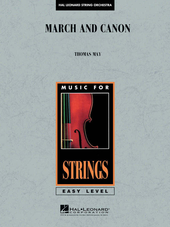 MAY TOM – MARS EN CANON VOOR STRIJKERS – PARTITUUR EN PARTIJEN