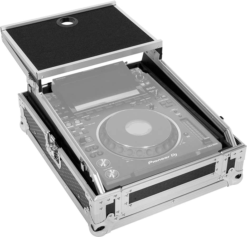 Flight 12" Laptopstandaard zilver
