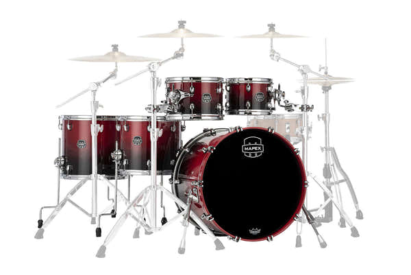 Mapex Saturn V Studio 22 Scharlakenrode Verloop