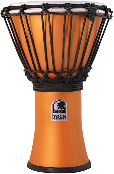 Toca Djembe Freestyle Colorsound Mat Tfcdj-7Mtoc Orange Crush