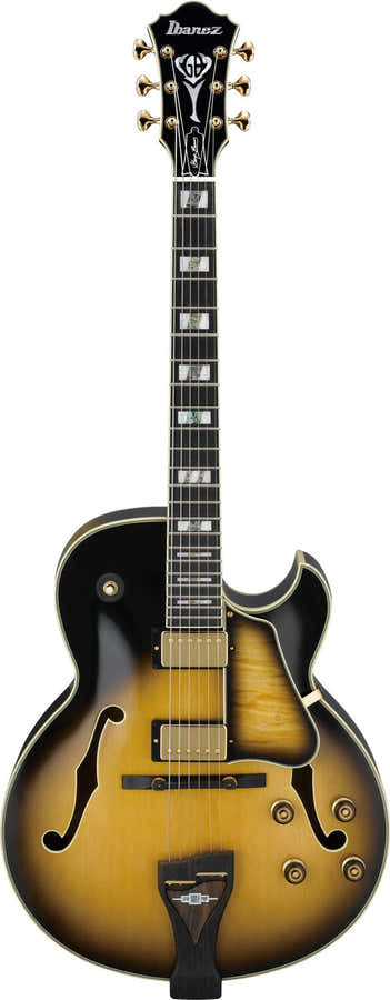LGB300-VYS Vintage geel sunburst Signature George Benson