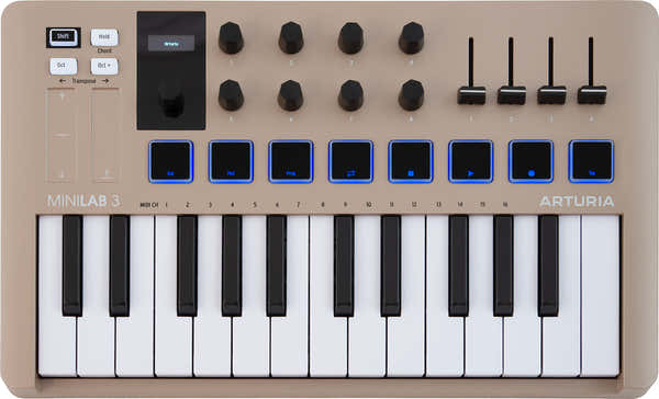 Arturia Minilab 3 Champagne