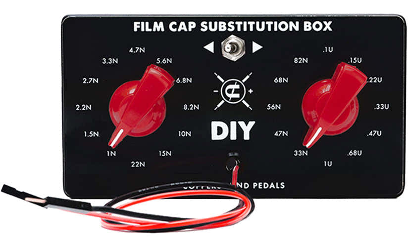Substitutiedoos voor filmcondensatoren