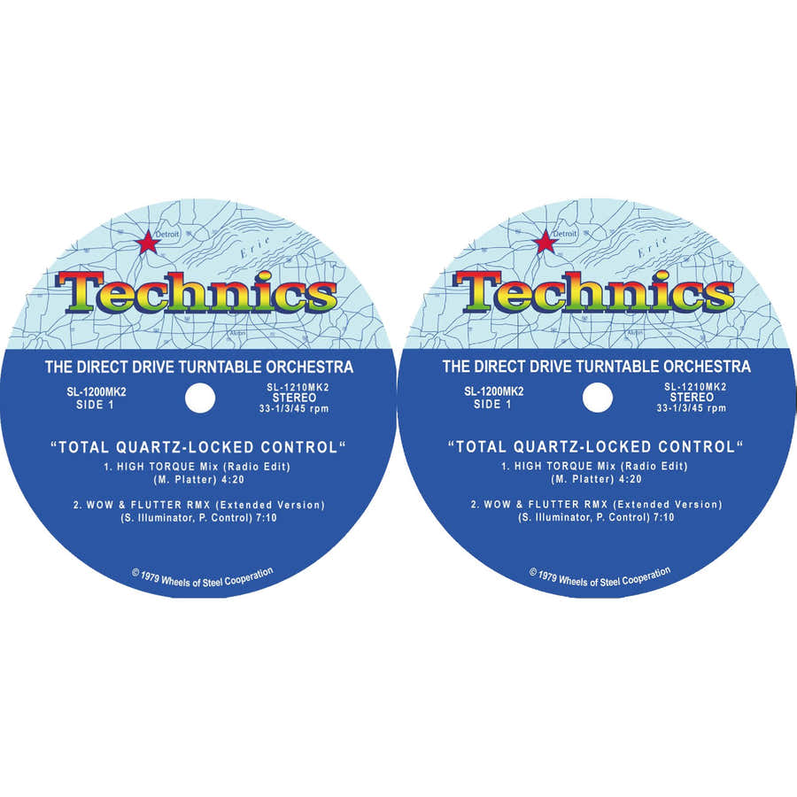 LP-slipmat Technics Motown