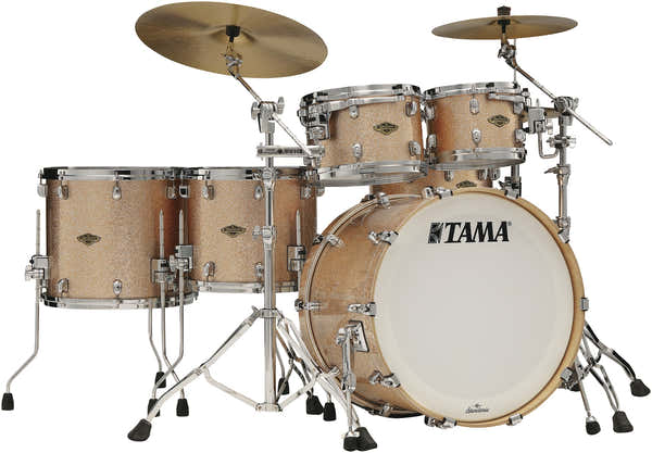 Tama WBR52RZS-VCS - Starclassic Walnut/Birch Studio 22" Vintage champagne met glinstereffect