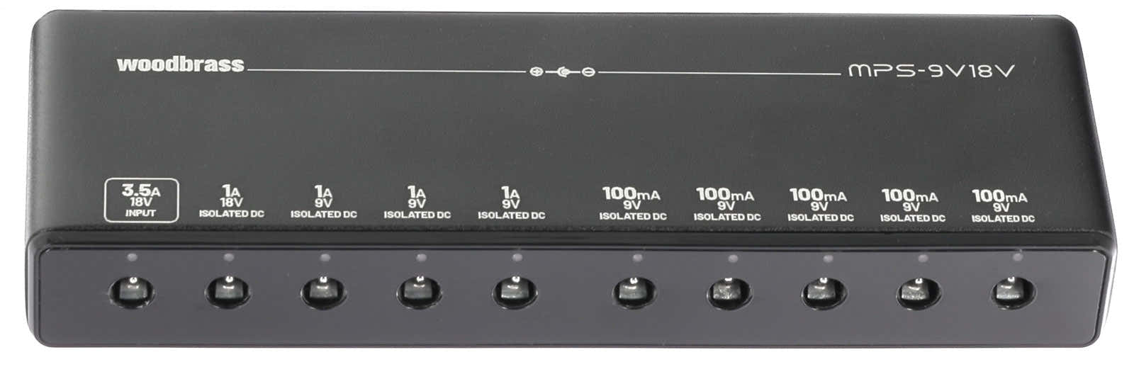 MPS-9V18V, Slim-Voeding Voor 9 Pedalen