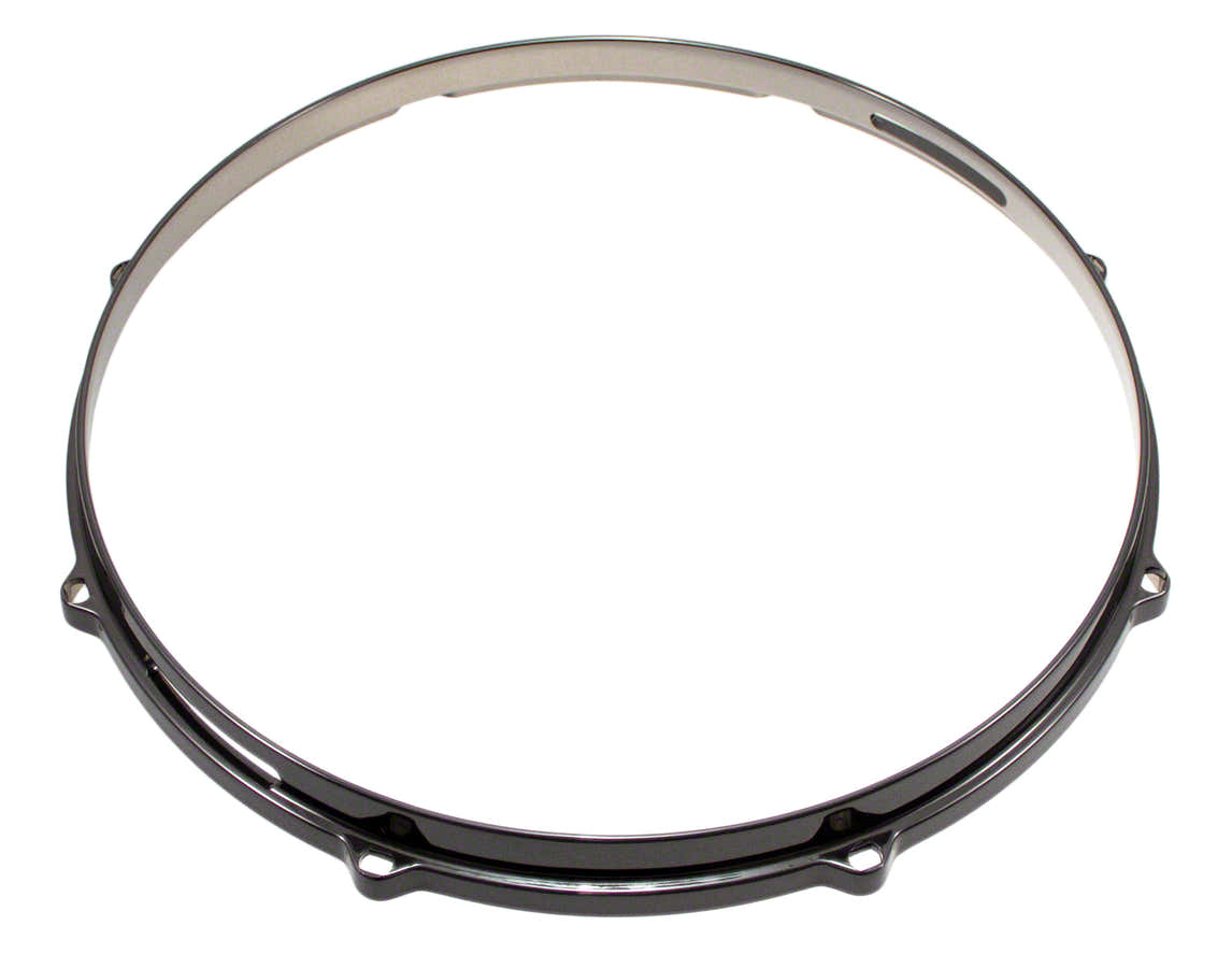 HDC3-14-8SBK - 14" 8 HOLES SNARE SIDE BLACK 3MM DIE CAST DRUM HOOP