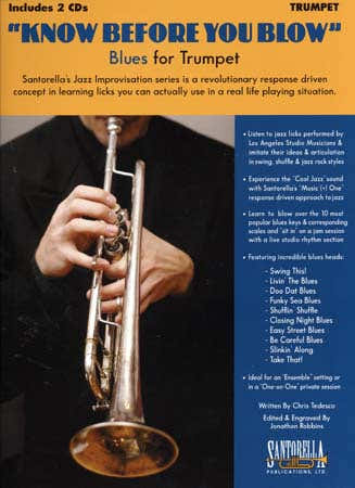 KNOW BEFORE YOU BLOW – Blues voor trompet + 2 CD