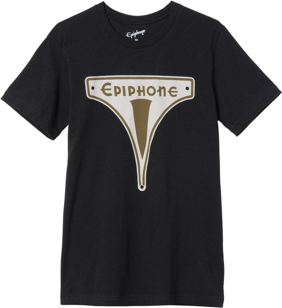 "XL" T-shirt met vintage lifestylebadge Zwart