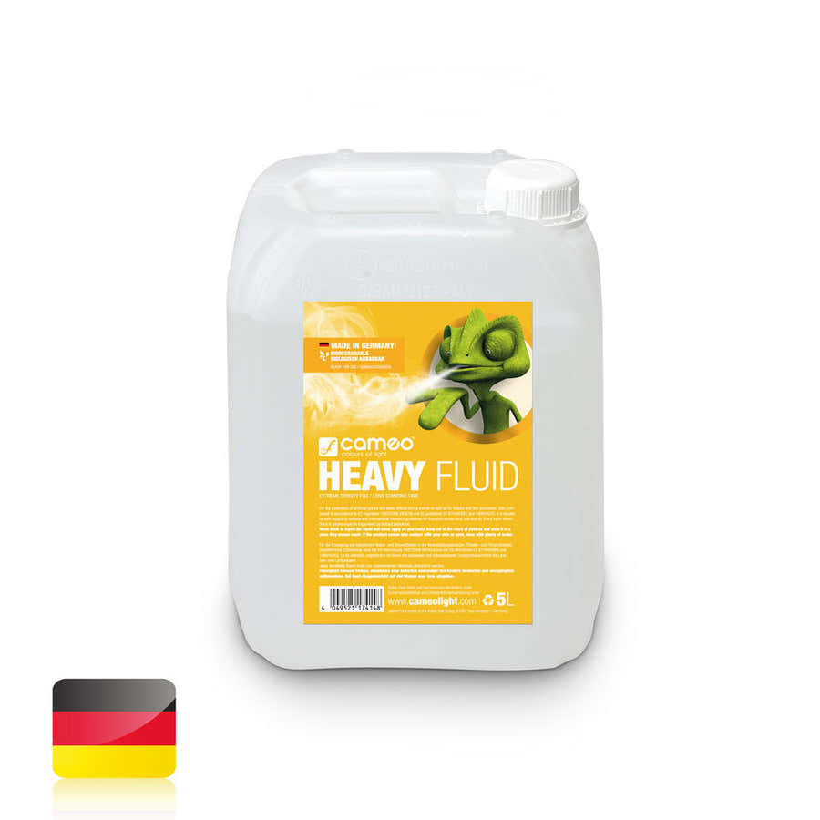 ZWARE VLOEISTOF 5L - ZEER HOGE DICHTHEID EN ZEER LANGDURIGE VLOEISTOF VOOR ROOKMACHINES - 5 L