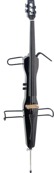 ECL 4/4 BK Cello+Draagtas/Strijkstok Zwart