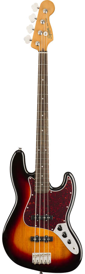 Jazz Bass 60S Classic Vibe Lrl 3-kleurige Sunburst