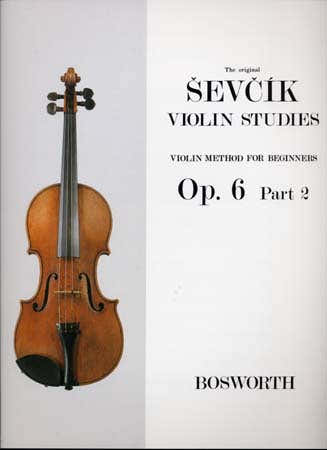 Bosworth Sevcik - Etudes Op.6 Part 2 Pour Debutants - Violon