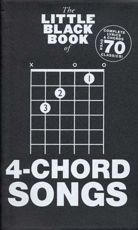Wise Publications Little Black Book 4-chord Songs