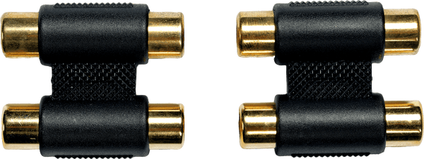 Yellow Cable AD15 - ADAPTATEUR 2 RCA FEMELLE / 2 RCA FEMELLE (PAIRE)