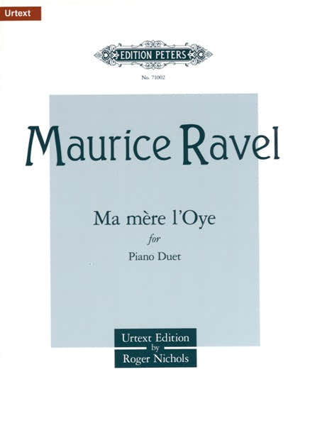 Ravel Maurice - Ma Mere L'oye - Piano 4 Hands