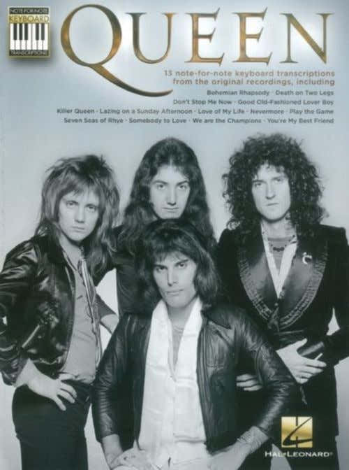 Queen - Noot-voor-noottranscripties voor keyboard