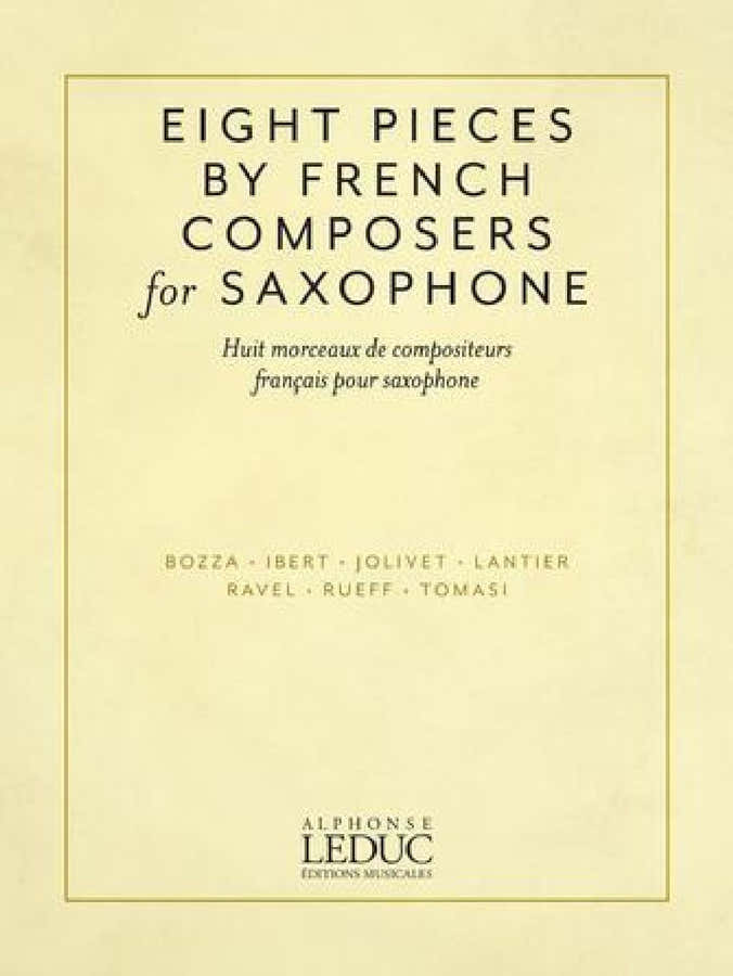 EIGHT SAXOPHONE PIECES BY FRENCH COMPOSERS