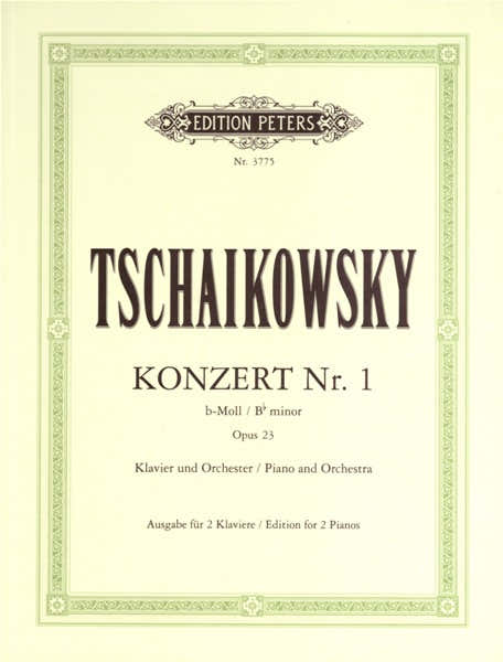 Tchaikovsky Pyotr Ilyich - Concerto No.1 In B Flat Minor Op.23 - Piano 4 Hands