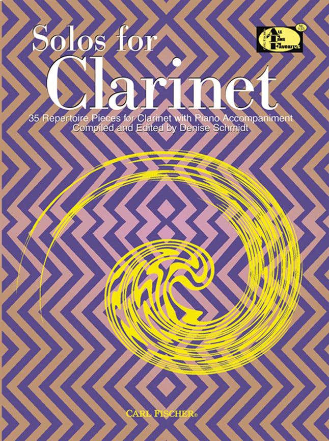Schmidt Denise - Solos For Clarinet - Clarinette & Piano
