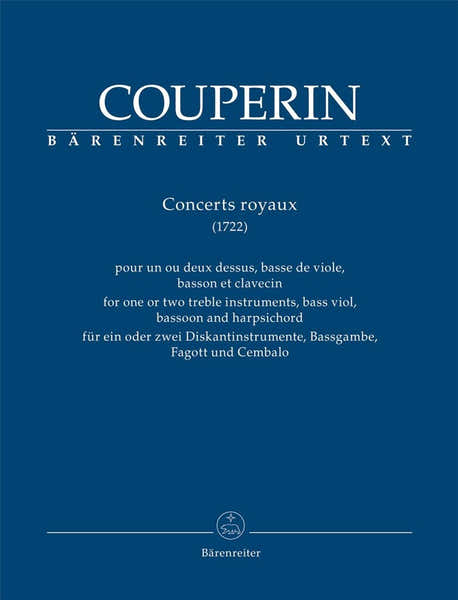 Barenreiter Couperin Francois - Les Concerts Royaux (1722)