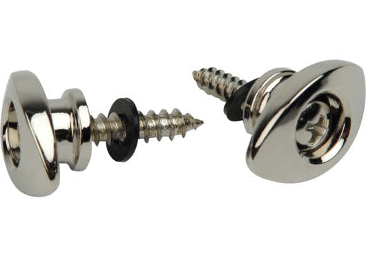 Elliptische riempinnen Chroom