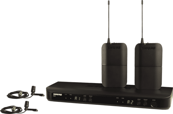 Shure BLX188E-CVL-M17 - DUBBELLAAGS HF-SYSTEEM