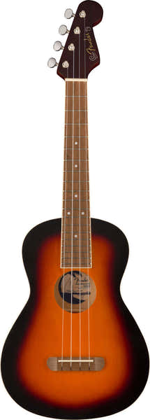 Avalon Tenorukelele walnoot 2-kleurige sunburst