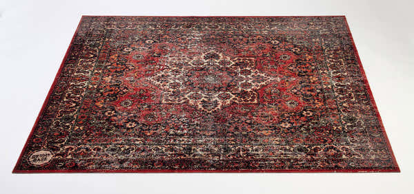 Drum N Base VPCLB-ORD Mat Vintage Persian Club Series 1.63 X 1.42M Antislip Origineel Rood