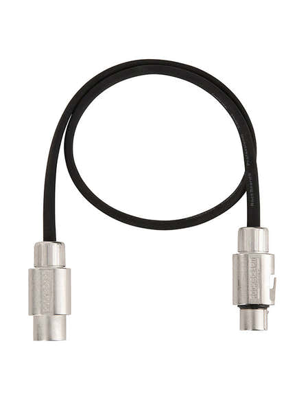 PATCH CABLE XLR - 60 CM - BLACK