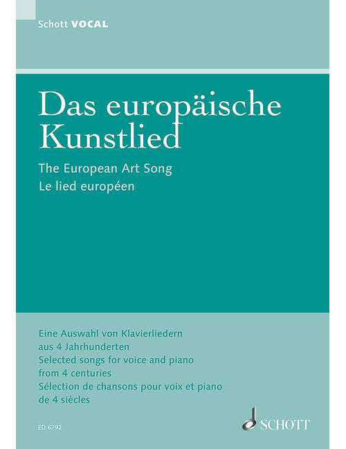 Le Lied Européen - Voice et Piano